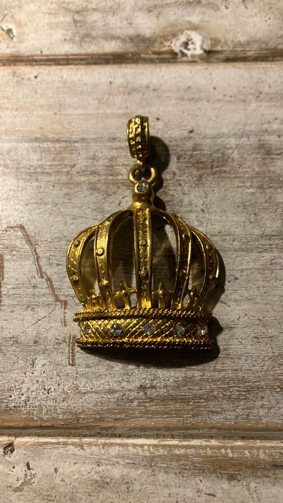 Mooie kroon om ergens aan te bevestigen, Ophalen of Verzenden, Zo goed als nieuw, Goud, Overige materialen