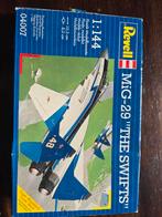 Revell MiG-29 1:144 Modelbouwdoos, Hobby en Vrije tijd, Modelbouw | Auto's en Voertuigen, Gebruikt, 1:50 of kleiner, Revell, Overige typen