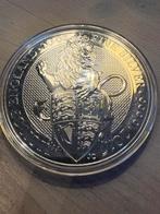 Queens beasts 10 oz lion of Engeland 2017, Postzegels en Munten, Ophalen of Verzenden, Zilver