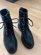 Mooie zwarte laarsjes mt36. (2 keer gedragen), Kleding | Dames, Schoenen, Verzenden, Zo goed als nieuw