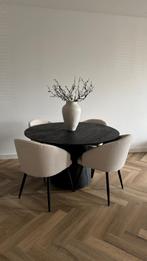 Eettafel met stoelen!!, Huis en Inrichting, Ophalen, Zo goed als nieuw, Rechthoekig, 50 tot 100 cm