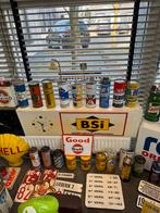 Vintage BSI Lichtbak / Reclamebord, Verzamelen, Merken en Reclamevoorwerpen, Ophalen, Gebruikt, ., Lichtbak of (neon) lamp