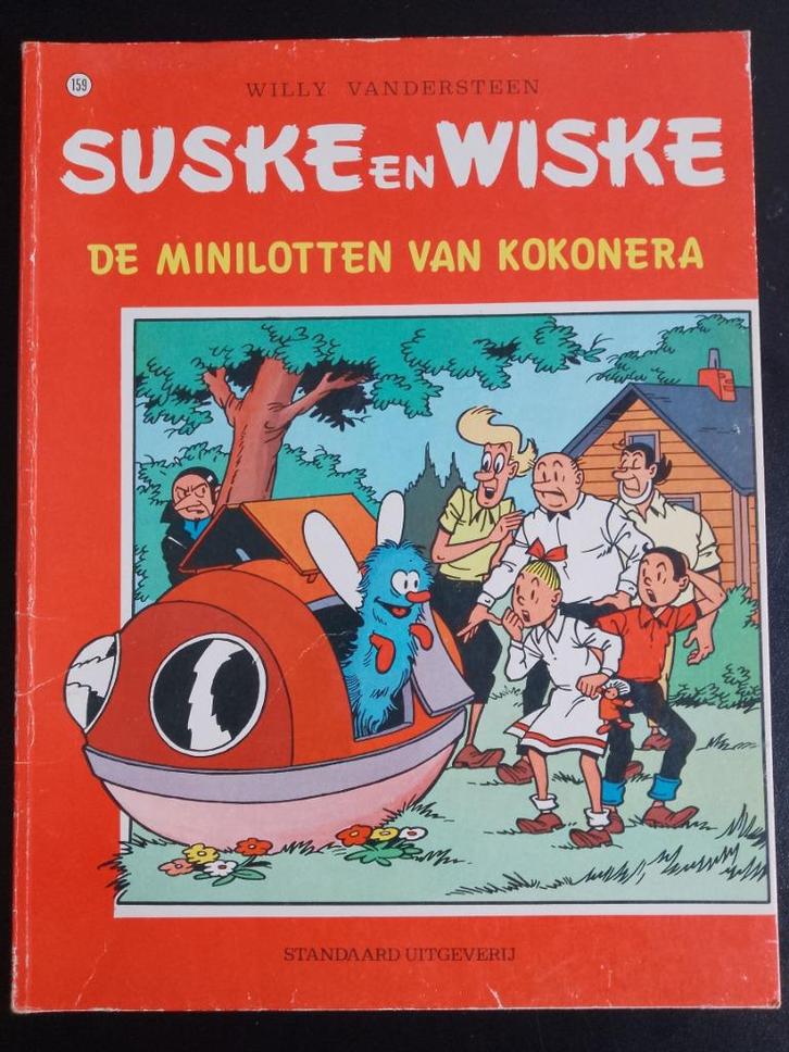 Suske & Wiske 159 - De Minilotten van Kokonera - Goede Staat, Boeken, Stripboeken, Gelezen, Eén stripboek, Ophalen of Verzenden