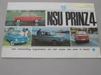 NSU 019 NSU Prinz. 4, folder, Ophalen of Verzenden, Zo goed als nieuw, Overige merken