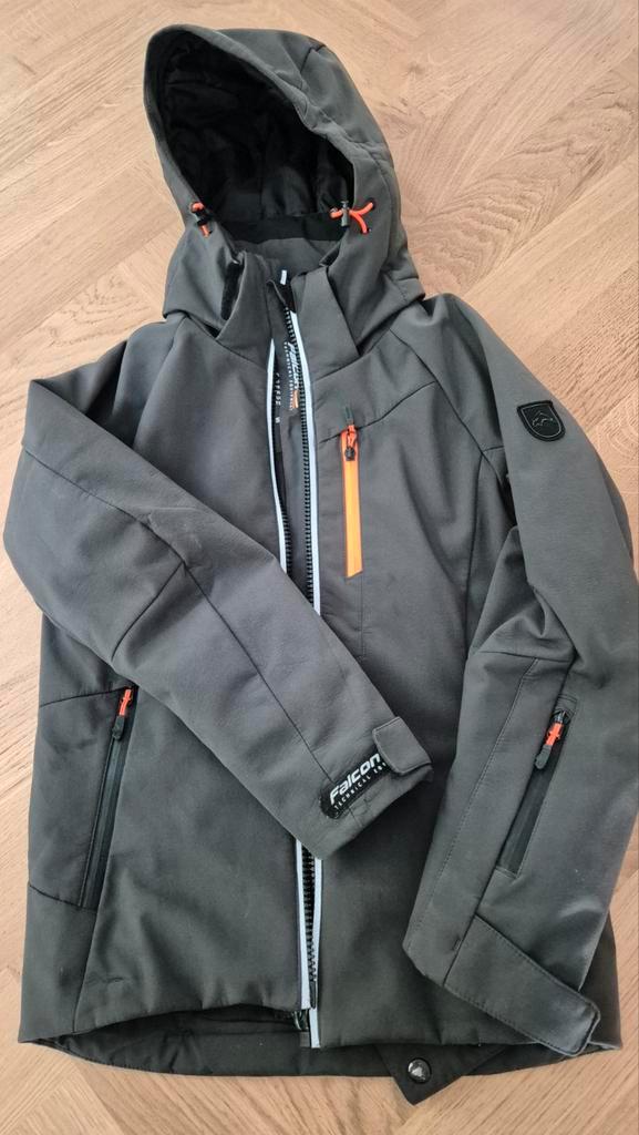 Falcon Spectro Skijas Jongens Maat 152, Kinderen en Baby's, Kinderkleding | Maat 152, Zo goed als nieuw, Jongen, Jas, Ophalen of Verzenden