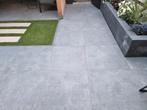 keramische tegels met beton er onder, Tuin en Terras, Tegels en Klinkers, Keramiek, Nieuw, Ophalen of Verzenden, 10 m² of meer