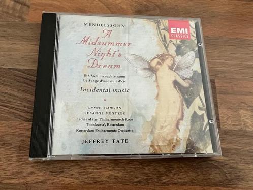 Mendelssohn - A Midsummer Night’s Dream (Tate, Dawson, RPO), Cd's en Dvd's, Cd's | Klassiek, Zo goed als nieuw, Orkest of Ballet