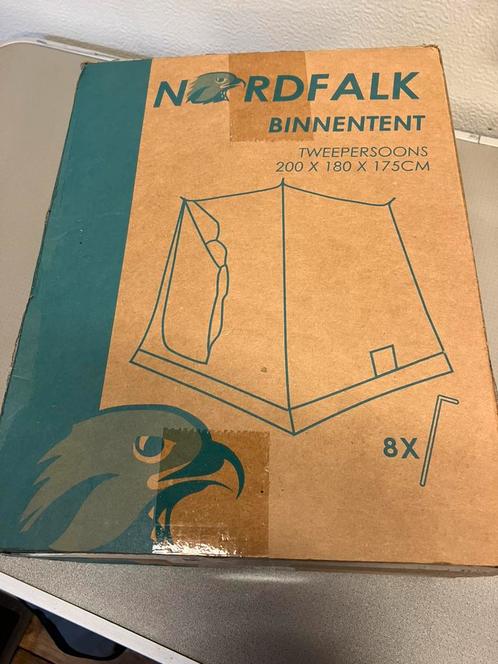 Nordfalk Binnentent - Nieuw!, Caravans en Kamperen, Tenten, tot en met 2, Nieuw, Ophalen of Verzenden