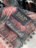 pauw sjaal ruit, Kleding | Dames, Verzenden, Maat 46/48 (XL) of groter, Pauw, Zo goed als nieuw