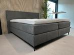 TEDDY BOXSPRING 180 200 TEDDY BED 160x200 bed 180x200, TEDDY STOF, Zwart, Ophalen of Verzenden, 180 cm