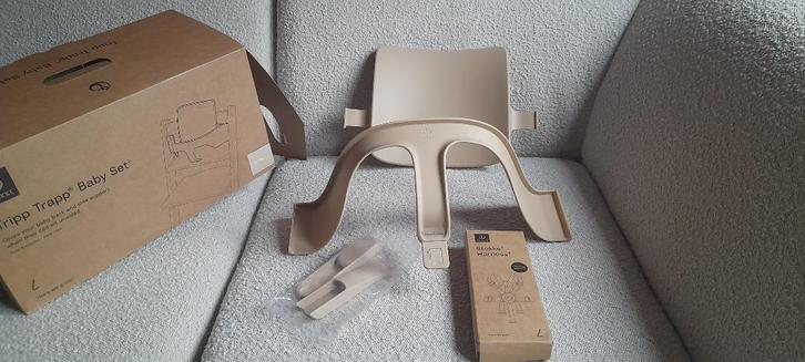 Tripp Trapp Baby Set 2 Naturel Stokke, Kinderen en Baby's, Kinderstoelen, Nieuw, Meegroeistoel, Ophalen of Verzenden