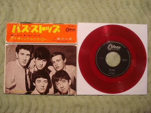 The Hollies 7" Rood Vinyl Single: ‘Bus stop’ (Japan) ¥370, Cd's en Dvd's, Vinyl Singles, Single, Pop, 7 inch, Ophalen of Verzenden