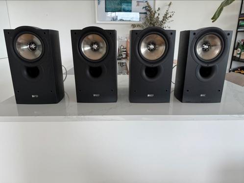 KEF aiQ10 Speakers – Set van 4, Audio, Tv en Foto, Luidsprekers, Gebruikt, Front, Rear of Stereo speakers, 60 tot 120 watt, Overige merken