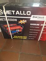 Metallo 8500W Generator, Ophalen, Benzine, Nieuw, Geluidgedempt