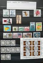 DDR 1988/89 plus Dienstmarken, Postzegels en Munten, Ophalen of Verzenden, DDR