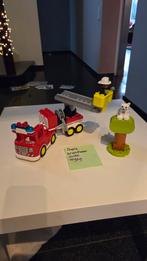 Lego Duplo Brandweerauto 10969 - Compleet!, Ophalen of Verzenden, Gebruikt, Complete set, Duplo