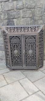 Gietijzeren haard, Huis en Inrichting, Haarden, Ophalen of Verzenden, Zo goed als nieuw, Vrijstaande haard, Houthaard