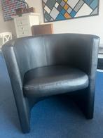 2 mooie zwarte bij zet stoelen, Huis en Inrichting, Fauteuils, Ophalen, Zo goed als nieuw, Minder dan 75 cm, 50 tot 75 cm