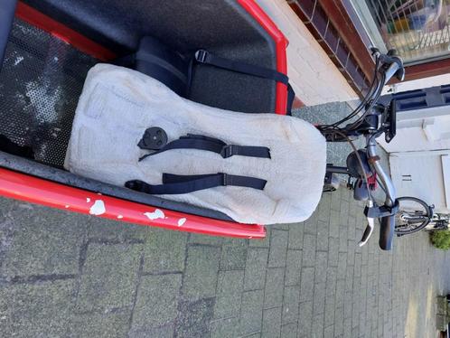 Bakfiets stoeltje, Fietsen en Brommers, Fietsaccessoires | Fietsstoeltjes, Gebruikt, Voorzitje, 0 t/m 13 kg, Ophalen
