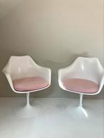 Knoll tulip chair 2x, Huis en Inrichting, Stoelen, Ophalen, Gebruikt, Twee