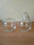 Appel en peer van glas, Glas of Glazen, Ophalen of Verzenden, Overige stijlen, Glas