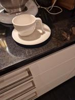 3 Witte schoteltjes Iittala Ego(espresso maat), Ophalen of Verzenden, Zo goed als nieuw, Overige stijlen, Kop(pen) en/of Schotel(s)