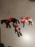 Playmobil zwarte Piet met Schimmel en zwart paard, Ophalen of Verzenden, Zo goed als nieuw, Los playmobil