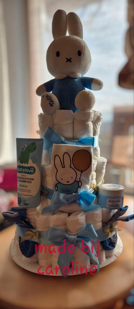 Nijntje luiertaart, Kinderen en Baby's, Kraamcadeaus en Geboorteborden, Nieuw, Ophalen of Verzenden