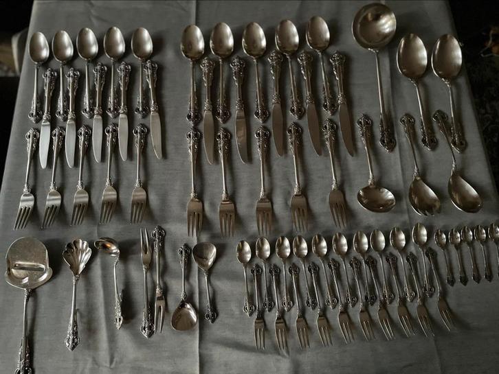 Vintage klassiek bestek, Antiek en Kunst, Antiek | Bestek, Ophalen of Verzenden