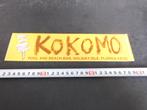 sticker KOKOMO Paal and beach bar Holiday isle Florida keys, Ophalen, Zo goed als nieuw