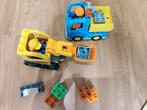 Duplo 10812 Graafmachine en Vrachtwagen, Ophalen of Verzenden, Gebruikt, Complete set, Duplo
