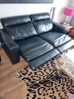 Lederen verstelbare 2 zits bank, Ophalen, Gebruikt, Tweepersoons, Leer