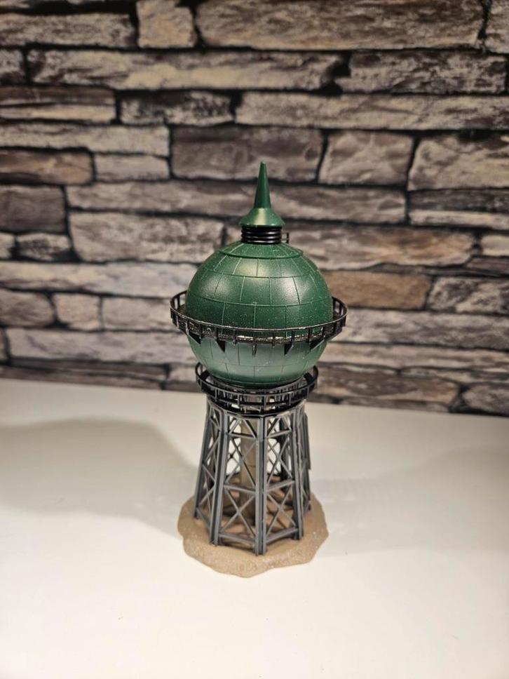 Toren watertoren N spoor trein 1:160, Hobby en Vrije tijd, Modeltreinen | N-Spoor, Gebruikt, Brug, Tunnel of Gebouw, Gelijkstroom of Wisselstroom