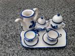 Delfts Blauw Miniatuur Theeservies, Antiek en Kunst, Ophalen