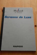 Rapido Screnna de Luxe onderdelenboek, Ophalen of Verzenden, Zo goed als nieuw