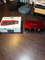 Focusrite scarlett solo 3e generatie, Computers en Software, Geluidskaarten, Ophalen of Verzenden, Zo goed als nieuw, Focusrite