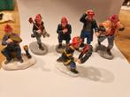 Typisch Hollands kerstdorp brandweer poppetjes lemax, Ophalen of Verzenden, Zo goed als nieuw