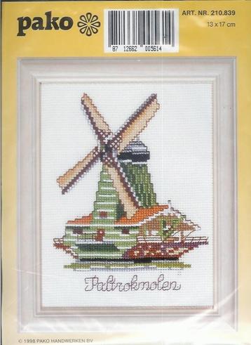 Cado pako borduurpakket  paltrokmolen   oude prijs beschikbaar voor biedingen
