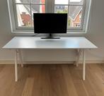 Ikea bureau Trotten - wit - nieuwstaat, Huis en Inrichting, Bureaus, Ophalen, Zo goed als nieuw, Bureau