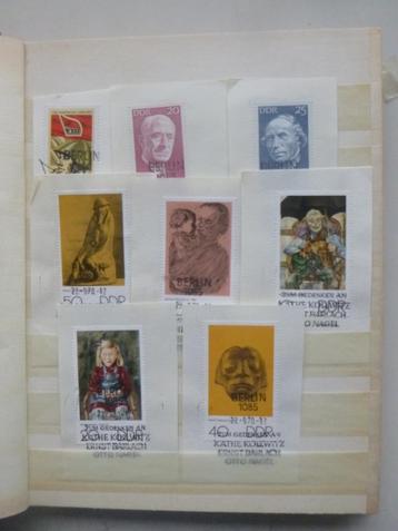 A5 stockboek vol DDR series bijzondere stempels beschikbaar voor biedingen