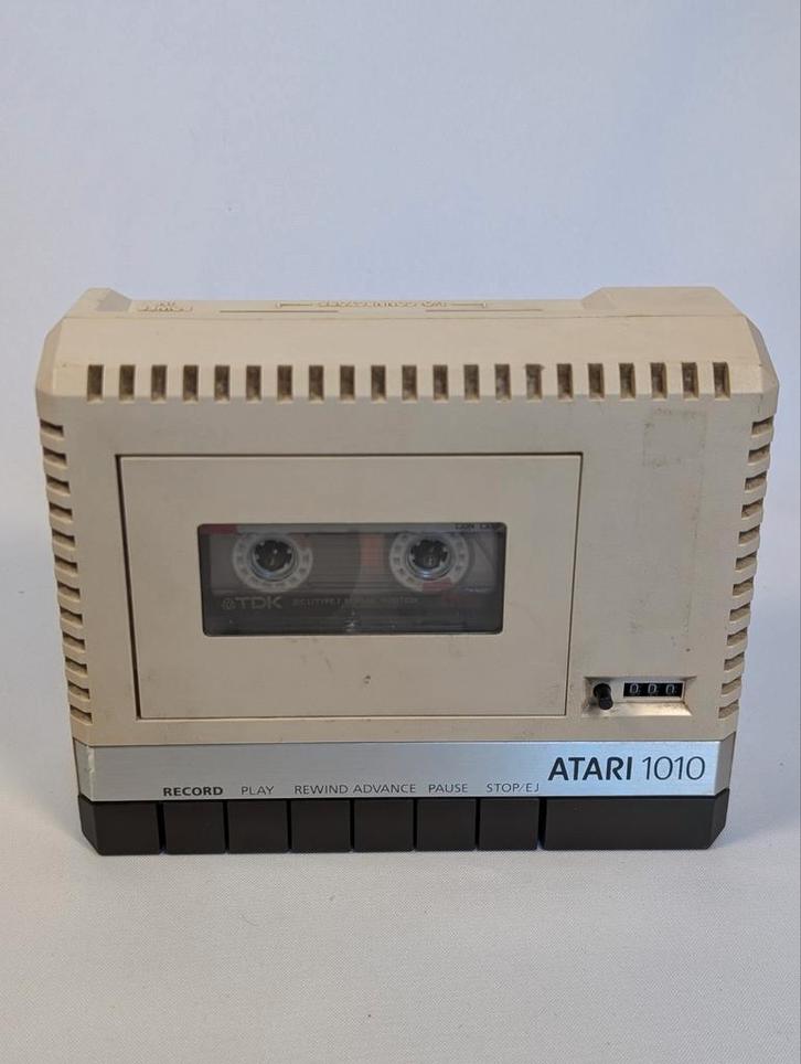 Atari 1010 Datasette – Geen Voeding – Retro Atari Accessoire, Computers en Software, Vintage Computers, Ophalen of Verzenden