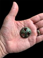 Een Middeleeuws Bronzen Topfragment van een Zwaardpommel, 13, Ophalen of Verzenden