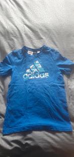 Adidas t-shirt mt 128, Jongen, Gebruikt, Shirt of Longsleeve, Ophalen