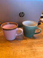 2 hk living cappuccino mokken, Huis en Inrichting, Keuken | Servies, Keramiek, Ophalen of Verzenden, Zo goed als nieuw, Overige stijlen