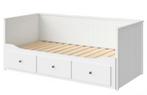 Hemnes Ikea Bedbank, Huis en Inrichting, Slaapkamer | Bedden, Ophalen, Wit, Tweepersoons, 140 cm