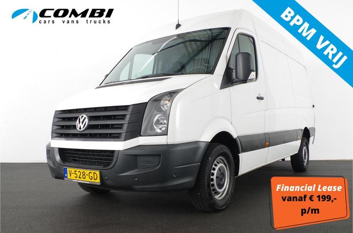 Volkswagen Crafter 35 2.0 TDI L2H2 > 140pk/Euro6/camera/crui, Auto's, Bestelauto's, Bedrijf, Te koop, ABS, Achteruitrijcamera