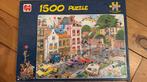 Jan van Haasteren 1500 stukjes puzzel, Hobby en Vrije tijd, Denksport en Puzzels, Ophalen, 500 t/m 1500 stukjes, Zo goed als nieuw