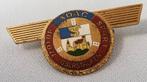 Broche ADAC - Oberstaufen motor sport (Duitsland)., Verzenden, Zo goed als nieuw, Transport, Speldje of Pin
