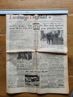 krantLimburgs dagblad 1961, Verzamelen, Ophalen of Verzenden, 1960 tot 1980, Nederland, Krant