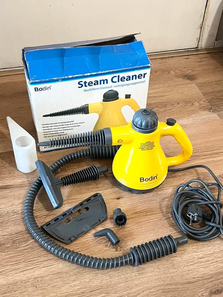 Bodin Stoomreiniger - Multifunctioneel, Witgoed en Apparatuur, Stoomapparaten, Gebruikt, Stoomreiniger, Ophalen of Verzenden